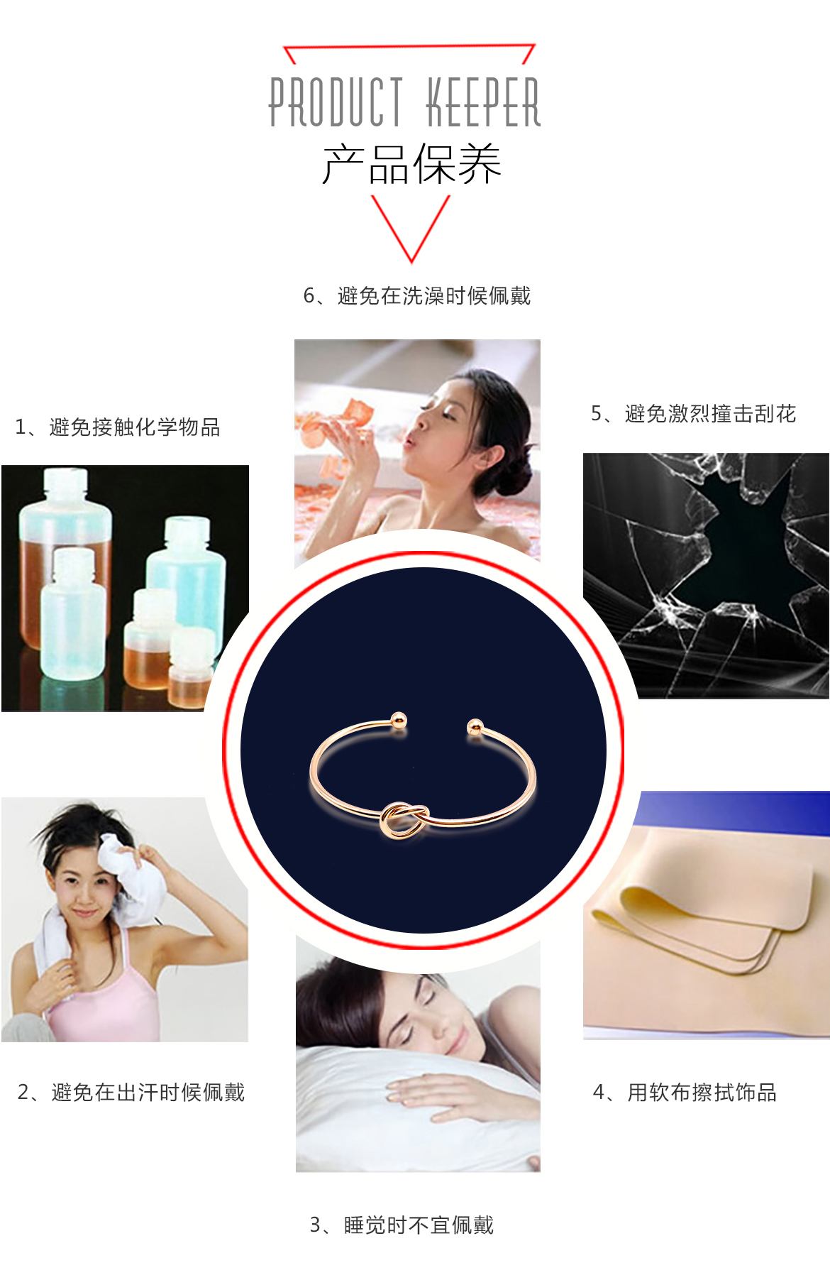 打结开口手镯(图7)